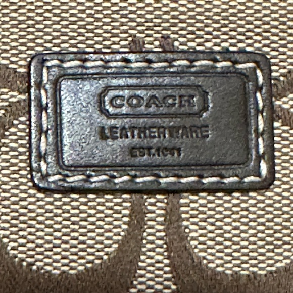 Coach Brown Wristlet - Picture 7 of 7